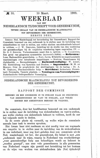 Eerste pagina van het artikel zoals het is gepubliceerd in het tijdschrift