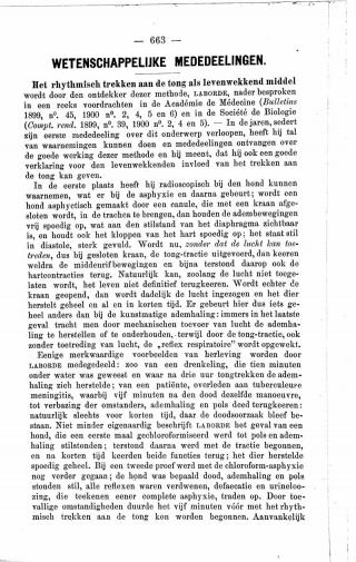 Eerste pagina van het artikel zoals het is gepubliceerd in het tijdschrift