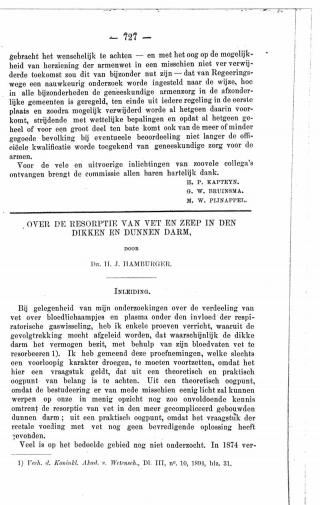 Eerste pagina van het artikel zoals het is gepubliceerd in het tijdschrift