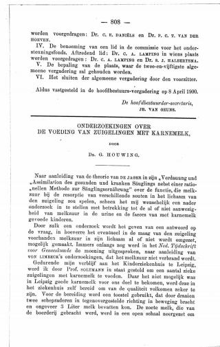 Eerste pagina van het artikel zoals het is gepubliceerd in het tijdschrift