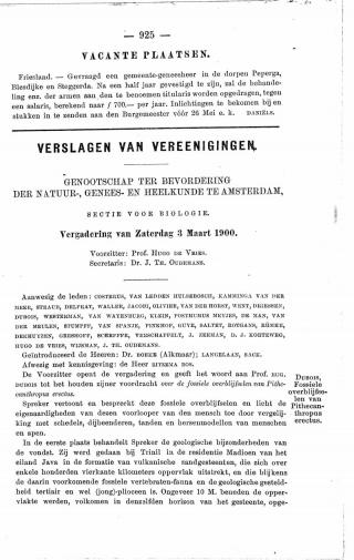 Eerste pagina van het artikel zoals het is gepubliceerd in het tijdschrift