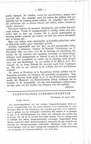 Eerste pagina van het artikel zoals het is gepubliceerd in het tijdschrift