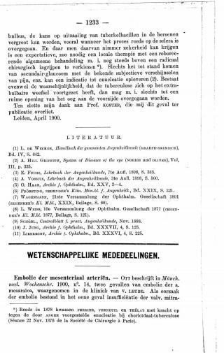 Eerste pagina van het artikel zoals het is gepubliceerd in het tijdschrift