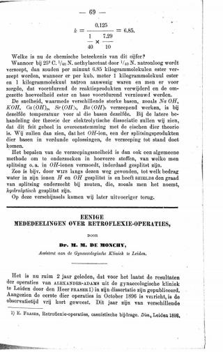 Eerste pagina van het artikel zoals het is gepubliceerd in het tijdschrift