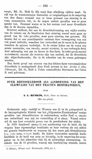 Eerste pagina van het artikel zoals het is gepubliceerd in het tijdschrift