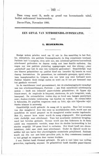 Eerste pagina van het artikel zoals het is gepubliceerd in het tijdschrift