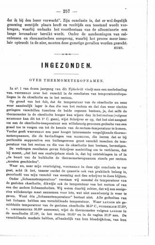 Eerste pagina van het artikel zoals het is gepubliceerd in het tijdschrift