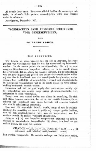 Eerste pagina van het artikel zoals het is gepubliceerd in het tijdschrift