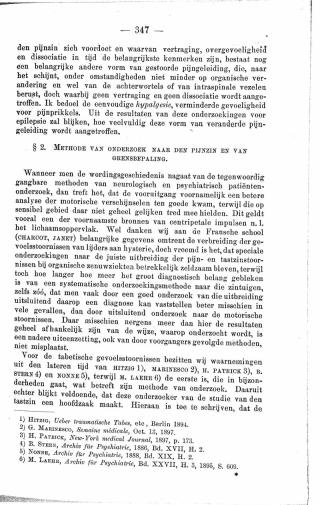 Eerste pagina van het artikel zoals het is gepubliceerd in het tijdschrift