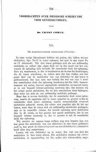 Eerste pagina van het artikel zoals het is gepubliceerd in het tijdschrift