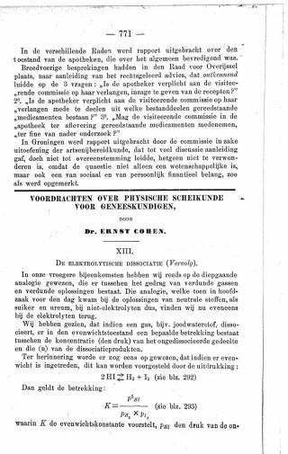 Eerste pagina van het artikel zoals het is gepubliceerd in het tijdschrift