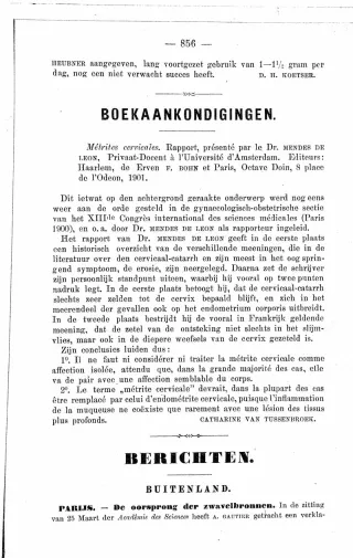 Eerste pagina van het artikel zoals het is gepubliceerd in het tijdschrift
