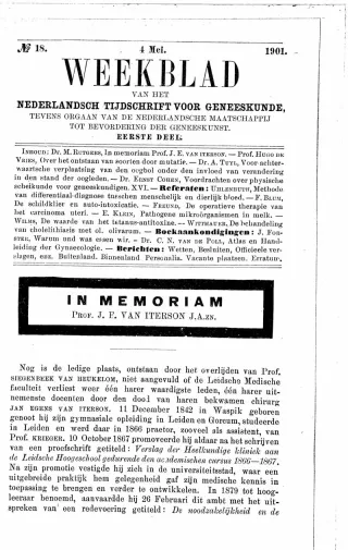 Eerste pagina van het artikel zoals het is gepubliceerd in het tijdschrift