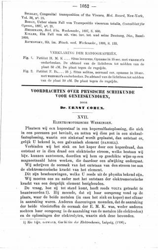 Eerste pagina van het artikel zoals het is gepubliceerd in het tijdschrift