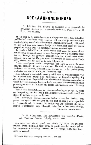 Eerste pagina van het artikel zoals het is gepubliceerd in het tijdschrift