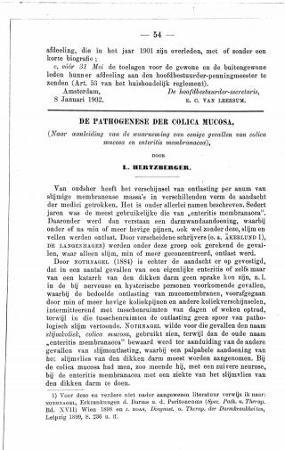 Eerste pagina van het artikel zoals het is gepubliceerd in het tijdschrift