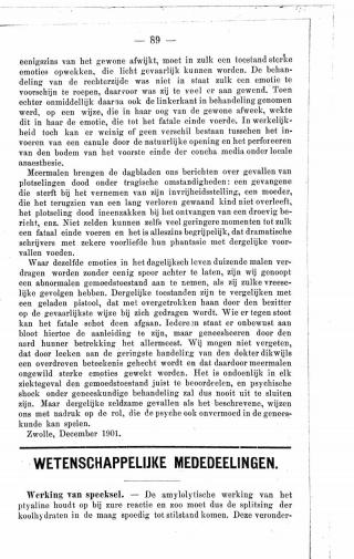 Eerste pagina van het artikel zoals het is gepubliceerd in het tijdschrift