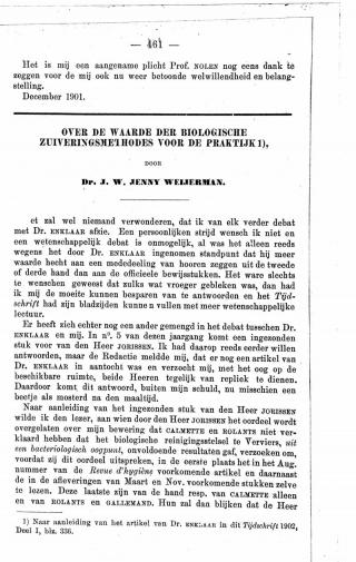 Eerste pagina van het artikel zoals het is gepubliceerd in het tijdschrift