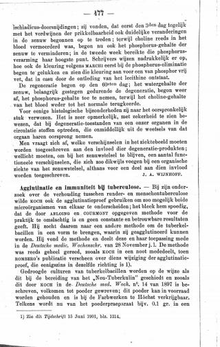 Eerste pagina van het artikel zoals het is gepubliceerd in het tijdschrift