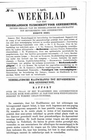 Eerste pagina van het artikel zoals het is gepubliceerd in het tijdschrift