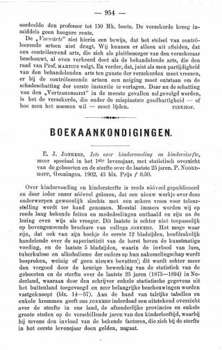 Eerste pagina van het artikel zoals het is gepubliceerd in het tijdschrift