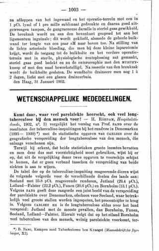 Eerste pagina van het artikel zoals het is gepubliceerd in het tijdschrift