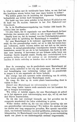 Eerste pagina van het artikel zoals het is gepubliceerd in het tijdschrift