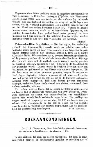 Eerste pagina van het artikel zoals het is gepubliceerd in het tijdschrift