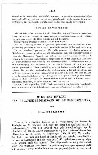 Eerste pagina van het artikel zoals het is gepubliceerd in het tijdschrift