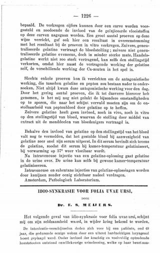 Eerste pagina van het artikel zoals het is gepubliceerd in het tijdschrift