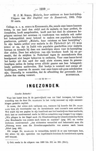 Eerste pagina van het artikel zoals het is gepubliceerd in het tijdschrift