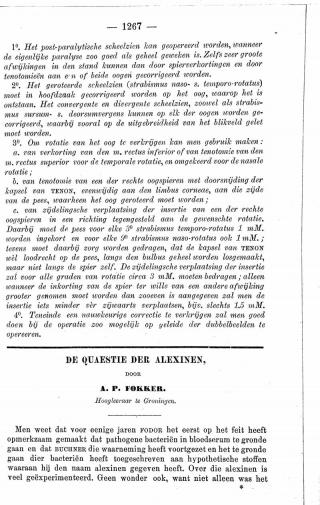 Eerste pagina van het artikel zoals het is gepubliceerd in het tijdschrift