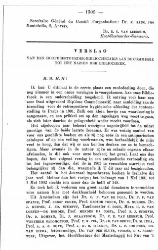 Eerste pagina van het artikel zoals het is gepubliceerd in het tijdschrift