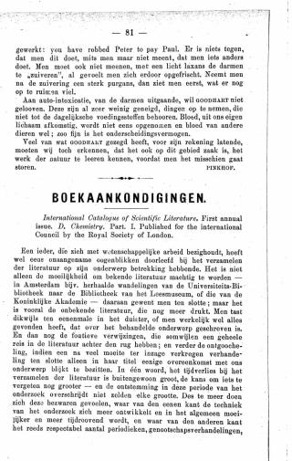 Eerste pagina van het artikel zoals het is gepubliceerd in het tijdschrift