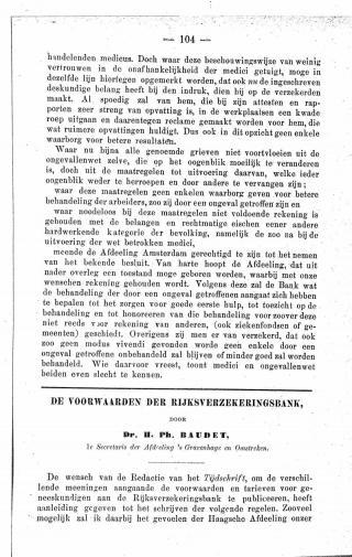 Eerste pagina van het artikel zoals het is gepubliceerd in het tijdschrift