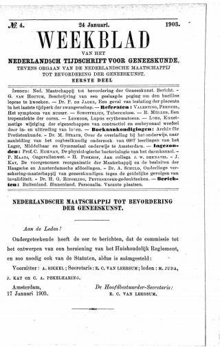 Eerste pagina van het artikel zoals het is gepubliceerd in het tijdschrift