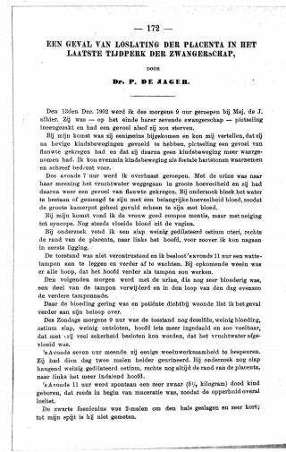 Eerste pagina van het artikel zoals het is gepubliceerd in het tijdschrift