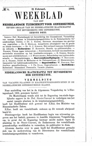Eerste pagina van het artikel zoals het is gepubliceerd in het tijdschrift