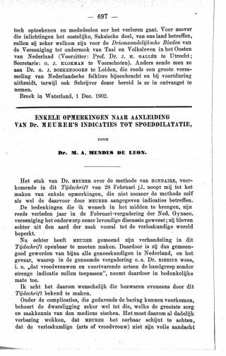 Eerste pagina van het artikel zoals het is gepubliceerd in het tijdschrift