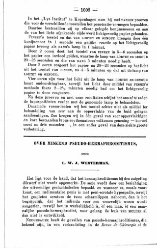 Eerste pagina van het artikel zoals het is gepubliceerd in het tijdschrift