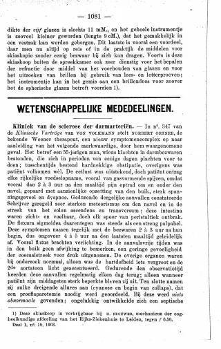 Eerste pagina van het artikel zoals het is gepubliceerd in het tijdschrift