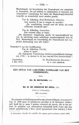 Eerste pagina van het artikel zoals het is gepubliceerd in het tijdschrift