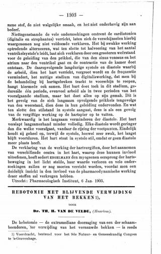 Eerste pagina van het artikel zoals het is gepubliceerd in het tijdschrift