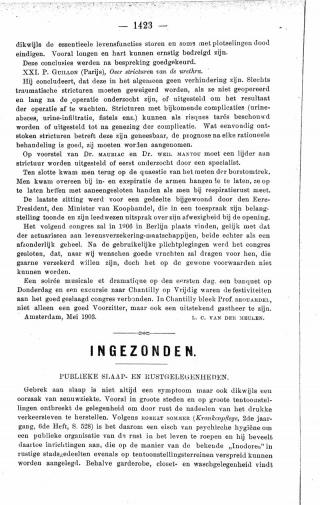 Eerste pagina van het artikel zoals het is gepubliceerd in het tijdschrift