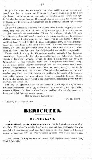 Eerste pagina van het artikel zoals het is gepubliceerd in het tijdschrift