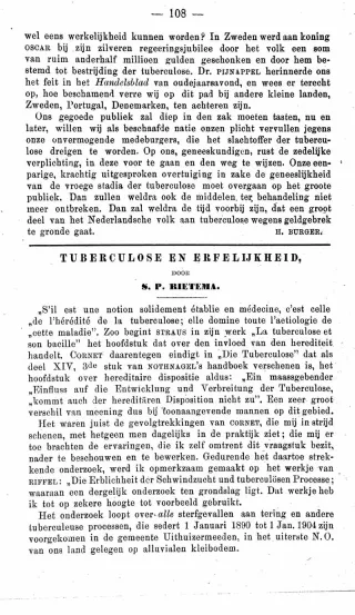 Eerste pagina van het artikel zoals het is gepubliceerd in het tijdschrift