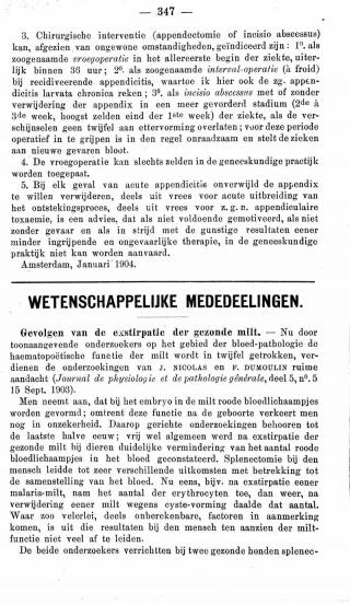 Eerste pagina van het artikel zoals het is gepubliceerd in het tijdschrift