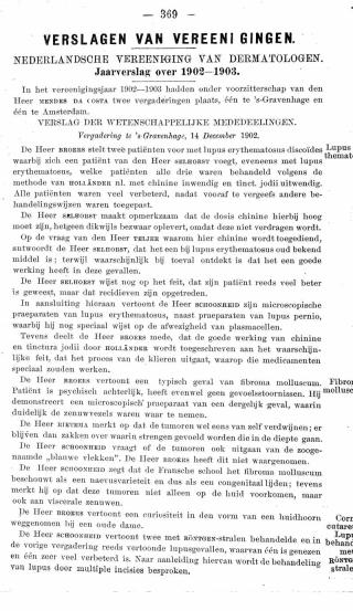 Eerste pagina van het artikel zoals het is gepubliceerd in het tijdschrift