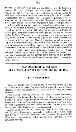 Eerste pagina van het artikel zoals het is gepubliceerd in het tijdschrift