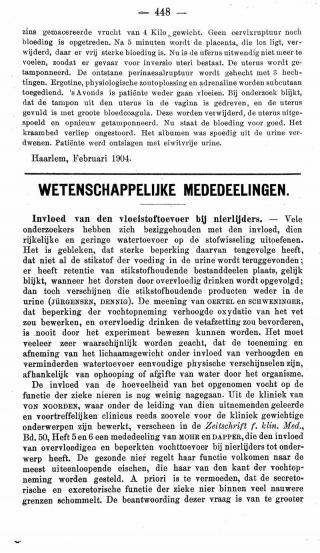 Eerste pagina van het artikel zoals het is gepubliceerd in het tijdschrift